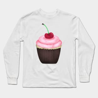 Cupcake Long Sleeve T-Shirt